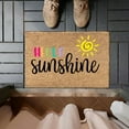 thumbnail image 2 of Welcome Floor Mat Welcome Summer Decorative Door Mat For Indoor Outdoor Bathroom Kitchen Funny Cute Doormat Door Mat Hello Summer Entrance Imitation Doormat Hello Summer Doormat HN1063, 2 of 9