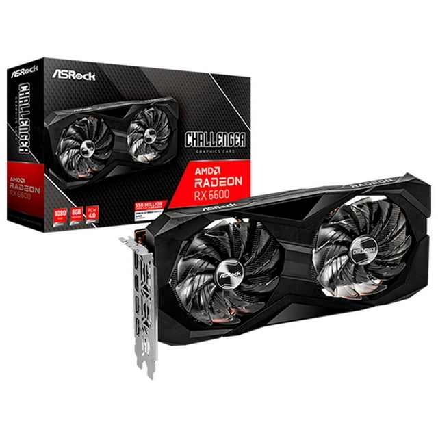 Tarjeta de Video ASROCK Radeon RX 6600 8GB DDR6 RX 6600 CLD 8G ASRock RX 6600 CLD 8G