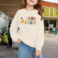thumbnail image 3 of Mercatoo Kids Boys Girls Back to 𝐒chool Sweatshirt First Day of School Hoodies Teens Funny Letter Teen Cute Sweaters for Girls, 3 of 6