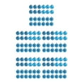 thumbnail image 2 of relayinert 24pcs/set Wide Application Wedding Party Home Decor Durable And Reliable lake blue 5Set, 2 of 6