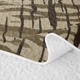 thumbnail image 5 of Manfei Minimalst Camouflage Twin Quilt Set, Old Fashion Camo Twin Coverlet Set, Urban Gray, 2pcs, 1 Bedspread and 1 Pillowcase, 5 of 7