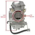 thumbnail image 2 of Carburetor Carb for Suzuki LT-4WD Lt4WD Quadrunner 250 4WD 1990 1991 1992 1993, 2 of 7