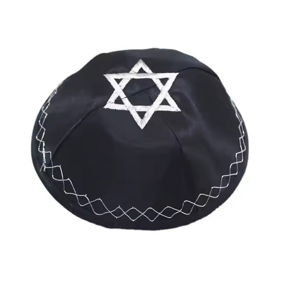 Namaz Muslims Men Prayer Hat Embroidered Kippah Headwear Kippah Hat Traditional Kippah Kufi Hat