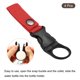 thumbnail image 3 of Botella Colgante Hebilla Clip Agua Botella Portador Anillo Soporte para Mochila Cinturón Exterior Campamento, Senderismo, Rojo Paquete de 4 Unique Bargains accesorios para botellas de agua deportivas, 3 of 5