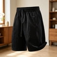 thumbnail image 2 of Daiosportswear Men'S Summer Quick Dry Nylon Shorts, Elastic Drawstring Waist Breathable Sports Shorts with Deep Pockets, for Running, Gym and Casual Wear Black M(M), 2 of 5