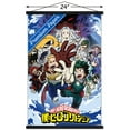 thumbnail image 2 of My Hero Academia: Season 4 - Key Art Wall Poster with Magnetic Frame, 22.375" x 34", 2 of 4
