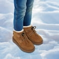 thumbnail image 4 of Zapatos para correr para niños botas de nieve de invierno antideslizantes botas planas para caminar para niños y niñas, 4 of 9