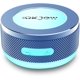thumbnail image 1 of Altavoz inalámbrico de conducción ósea, altavoces vibratorios Bluetooth con luces LED coloridas, altavoz portátil de absorción de superficie para efectos de sonido únicos, ideal para uso en el,Azul, 1 of 19
