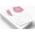 thumbnail image 2 of Inkdotpot Set Of 30Bib Gender Neutral Baby Shower Invitations-Diaper Raffle Tickets And Baby Shower Book Request Cards Invites Its A Boy Its A Girl, 2 of 8
