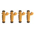 thumbnail image 1 of 4Pcs Fuel Injector Nozzle for Hyundai I20 I30 KIA Venga Cerato 14 16 G4FG Part Number 35310-2B020 353102B020 35310, 1 of 5
