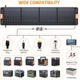 GRECELL Portable Power Station 2400W with 2*200W Foldable Solar Panel, 1843Wh LiFePO4 Solar Generator with 2 PD100W, 4 2400W AC Outlets, UPS Backup Battery for Home Emergency CPAP Outdoor Camping RV