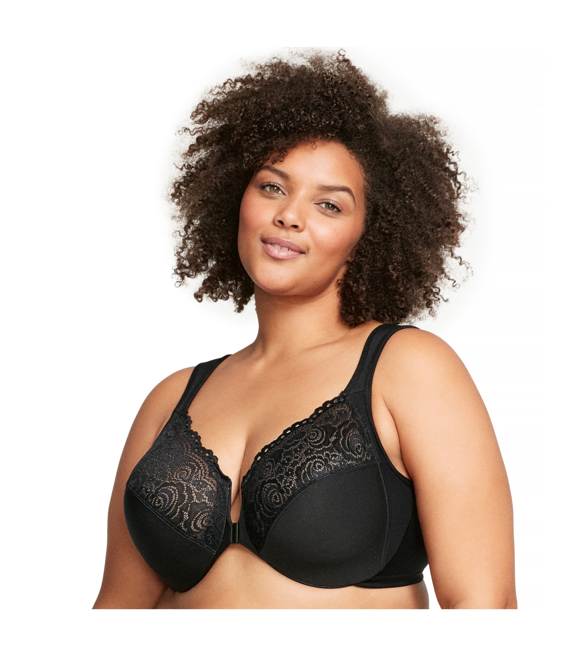 Glamorise WonderWire Front-Closure Underwire Bra 1245 (Women's & Women's Plus)