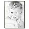 thumbnail image 2 of ArtToFrames 24x33" Silver with Stained Grey Picture Frame, Silver Wood Poster Frame, with Regular Acrylic and 2 (FBPL-4767), 2 of 7