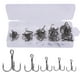 thumbnail image 1 of Anzuelo de pesca, 50 piezas Anzuelos de pesca Anzuelo de pesca Anzuelo triple Impulsado por el rendimiento, 1 of 8