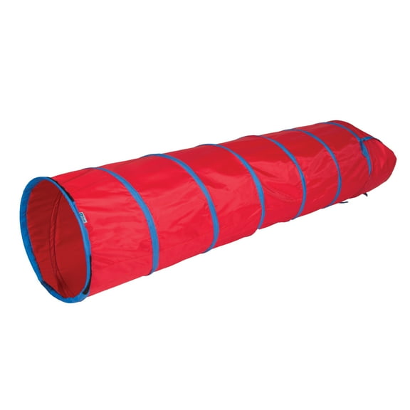 Pacific Play Tents Institutional 6' x 19"Tunnel - Red/Blue Polyester, Child