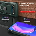 thumbnail image 3 of 7a Phone Case for Pixel 7a Green Case Google Pixel 7a Phone Case for Women Men,with Magnetic Kickstand,TPU Bumper Cover for Google Pixel 7a 5G Teal, 3 of 12