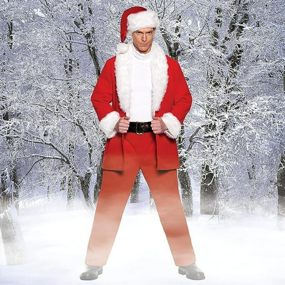 Adult Men's Santa Suit Costume