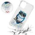 thumbnail image 5 of Compatible with iPhone 11 Case Liquid Glitter Cute Stylish Slim Silicone Quicksand Sparkle Shockproof Protective for Women Girls Case for iPhone 11 6.1 inch Pearl Owl YB, 5 of 12