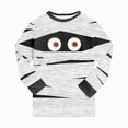 thumbnail image 6 of TOWED22 Kids Pajamas for Boys Girls Cute Graphic Sleepwear Toddler Clothes Halloween Outfit 2pcs Long-Sleeve Sleepwear, 6 of 9