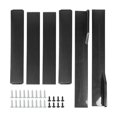 thumbnail image 2 of Side Skirt Splitters Diffuser, Improved Stability Reduces Resistance Car Lip Wing Panel Universal 3 Section Type Aesthetic  For, 2 of 8