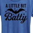 thumbnail image 3 of Instant Message - Little Bit Batty - Women's Short Sleeve Graphic T-Shirt, 3 of 6