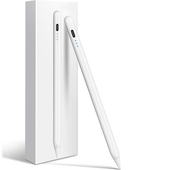 Stylus Pen for iPad 2025-2018 with Faster Charge,Tilt Sensor Pencil Compatible with iPad 10/9/8/7/6,11th A16,Air 11/13 M2/M3,Pro 11/13 M4,Pro 12.9",Air 5/4/3,Mini 7/6/5