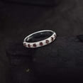 thumbnail image 6 of Garnet Eternity Bands, 6 of 12