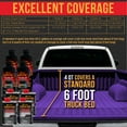 thumbnail image 4 of Custom Coat Bright Purple 1.5 Gallon Urethane Spray-On Truck Bed Liner Kit with Spray Gun, Prevent Rust, 4 of 8