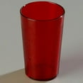 thumbnail image 2 of Carlisle 5212-8110 Stackable Shatter-Resistant Plastic Tumbler, 12 oz, Ruby (Pack of 6), 2 of 8