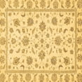 thumbnail image 1 of Ahgly Company Indoor Square Oriental Brown Traditional Area Rugs, 5' Square, 1 of 4