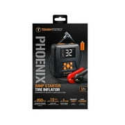 ToughTested Phoenix All-in-One Vehicle Jump Starter with Tire Inflator, 500A Jump Start, 150 PSI Air Pump, 10W USB Power Bank, Multi-Mode LED Light & Carry Case