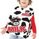 thumbnail image 4 of Disfraz de caja de cartón de leche, ropa, disfraz de cosplay para actuación en el escenario, juego de rol Para niños, 4 of 7
