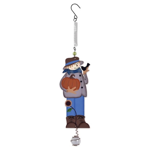 Sunset Vista Designs 415025 - 11" Blue Scarecrow Bouncy