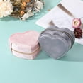 thumbnail image 2 of Joefnel Velvet Jewelry Travel Organizer | Compact Jewelry Box for Women | Earring Organizer with Mirror, 2 of 5