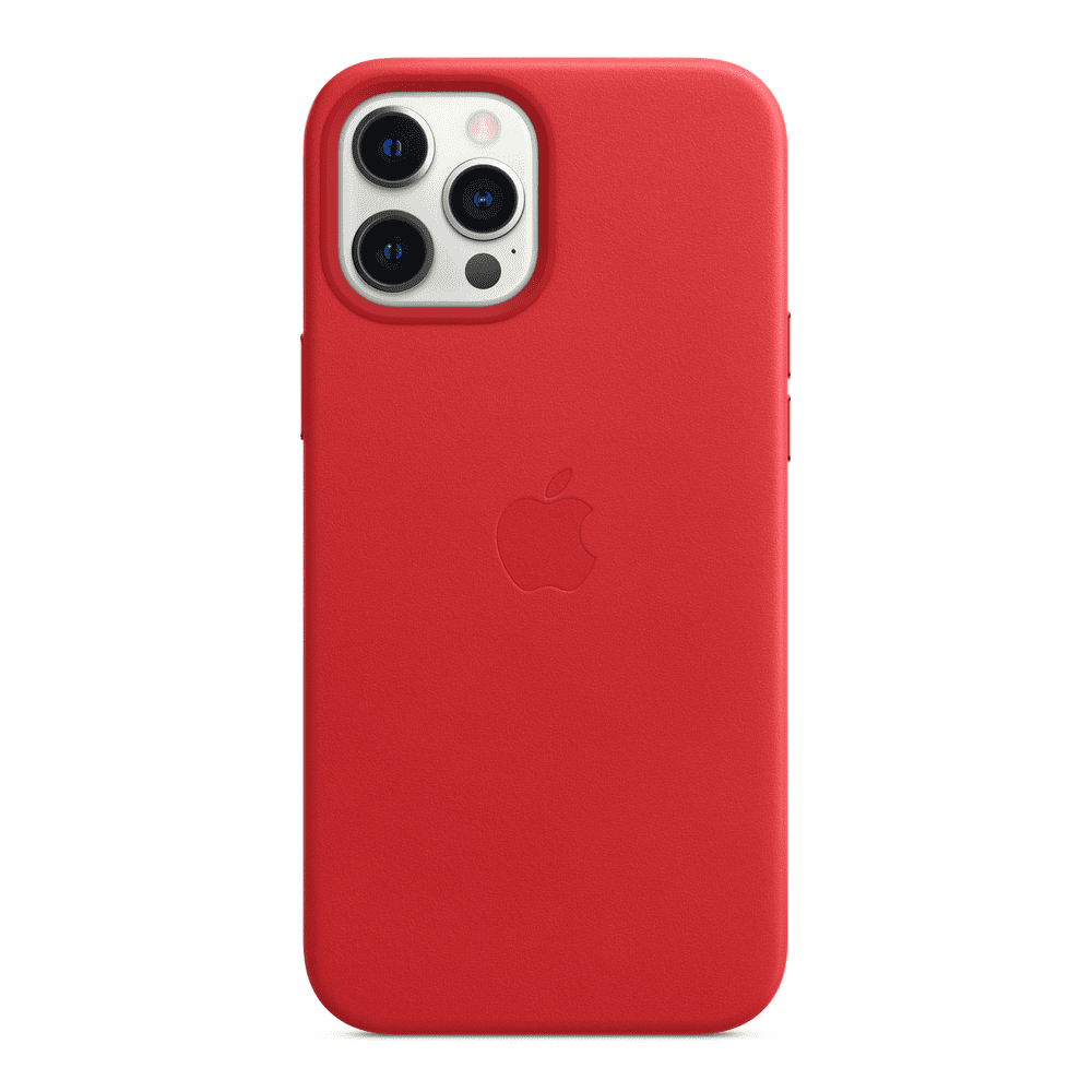 iPhone 12 Pro Max Leather Case with MagSafe (PRODUCT)RED Walmart