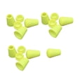 thumbnail image 3 of Rongfmy 10 Pieces Bell End Stoppers Fasteners for Paracord Drawstring Bag DIY Crafts Green, 3 of 9