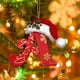 thumbnail image 4 of 26 Letters Christmas Tree Decoration Pendant Christmas Tree Ornaments Personalized DIY Christmas Ornaments Christmas Decoration Xmas Tree Hanging Decor, 4 of 5