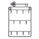 thumbnail image 2 of Estante para llaves Ganchos creativos para llaves, organizador para colgar en , estante de almacenamiento de hierro que ahorra espacio, sin perforaciones, para Fanmusic Estante para llaves, 2 of 7