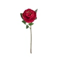 thumbnail image 2 of POINTERTECK Simulation Flower Realistic No Watering Non-fading Aesthetic Decorative Artificial Western Roses Wrapped Core Peony Living Room, 2 of 8