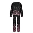thumbnail image 4 of IROINNID Tracksuit For Women 2 Pieces Set Deals Fall Winter Outfits Sports Tracksuits Long Sleeve Pullover Hoodies Pants Suit Sport Outfits Set,Purple, 4 of 4
