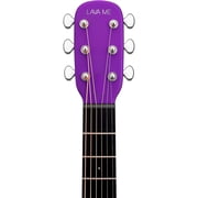 LAVA MUSIC LAVA ME 4 Carbon Fiber 38 Acoustic-Electric Guitar With Airflow Bag - Purple