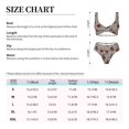 thumbnail image 3 of Honeii Leopard Print Rose Print Women’s Bikini Set,Two Piece Swimsuit Bathing Suits,Stylish High Elasticity Swimwear for Beach and Pool, 3 of 4