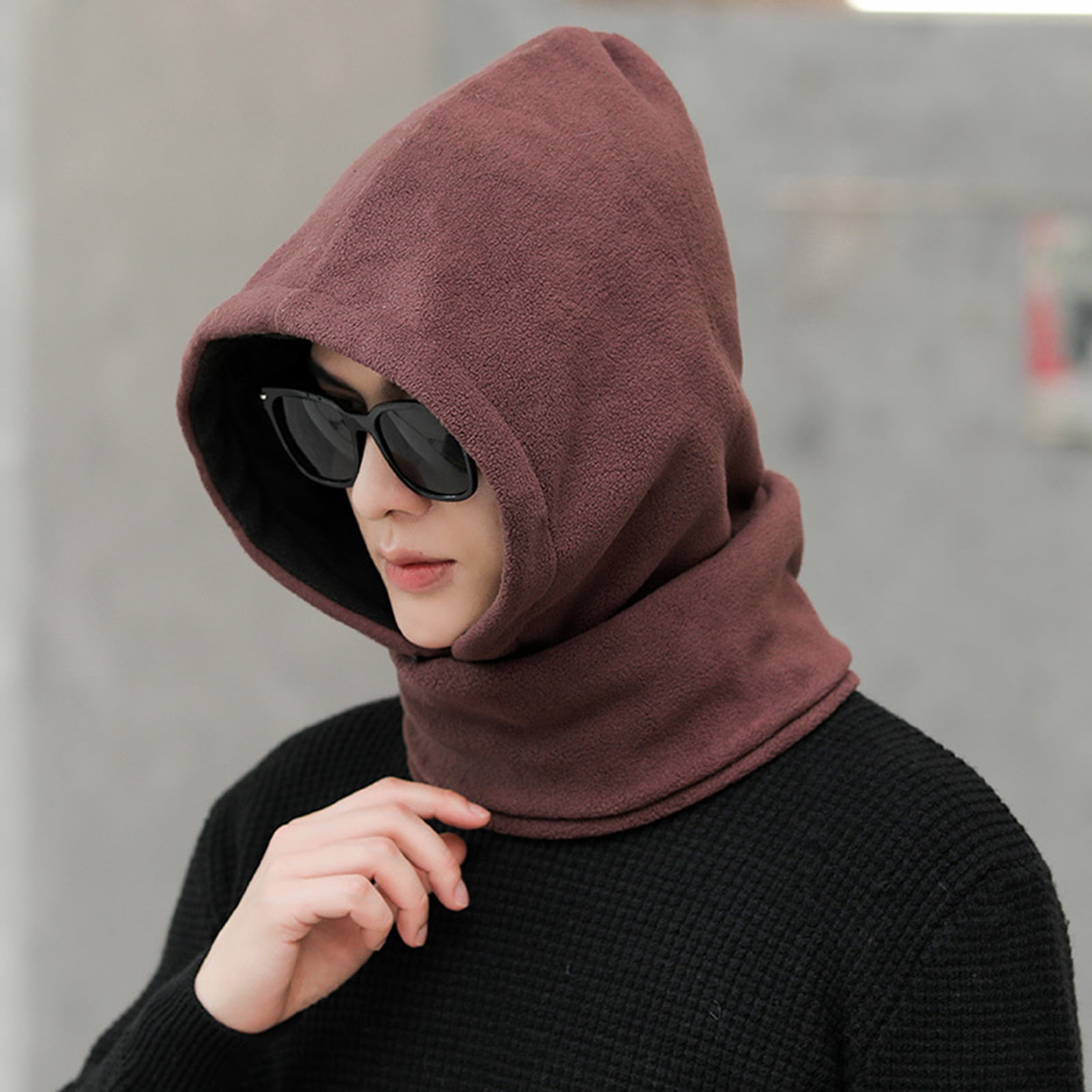 Bobasndm New Winter Skullies Beanies Hat Men Warm Cycling Ski Windproof Cap Women Scarf Caps Balaclava Mask Gorras Bonnet Knitted Hats