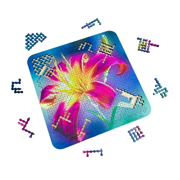 Mind Bending Stargazer Lily Puzzle