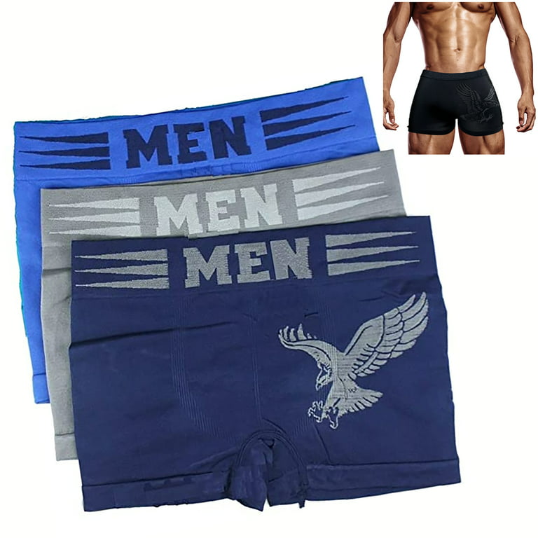 Goyoma Lot 3-6 Pack Mens Underwear Boxer Briefs pack ,Microfiber Boxer  Briefs Underwear Compression Stretch Sport Flex