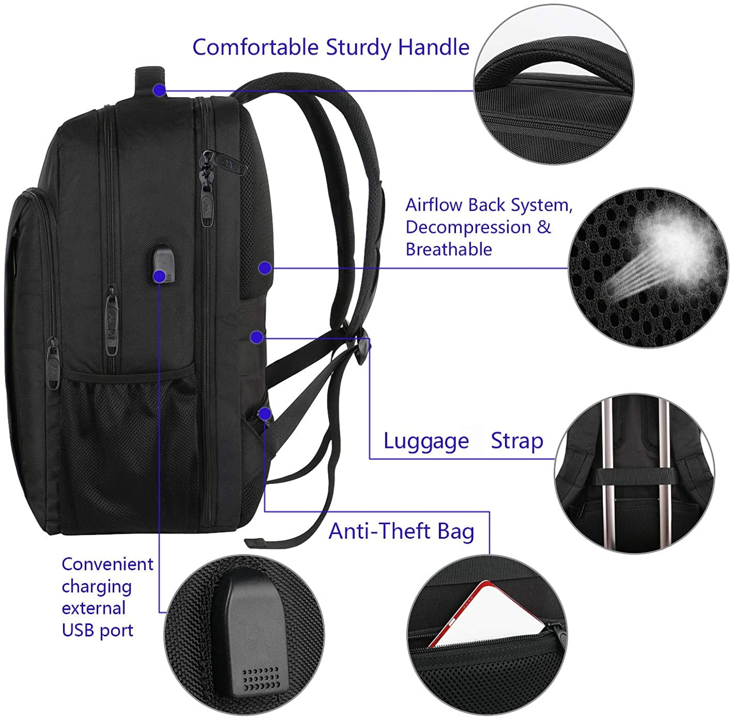 matein business laptop backpack