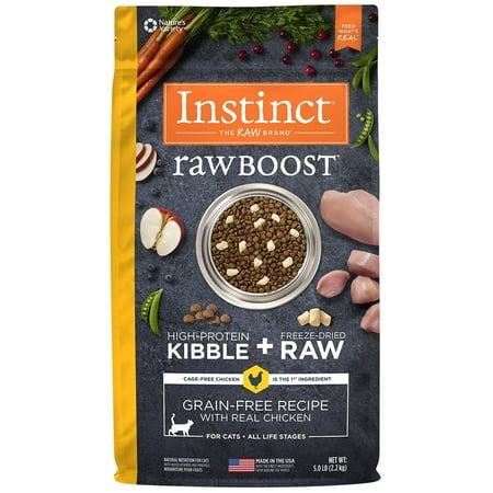 UPC: 0769949658627 | Nature s Variety Instinct Raw Boost Grain-Free Chicken Meal Formula Dry Cat Food  5.1 lb