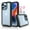 Black, variant on iPhone 14 Pro Case, Case Cover for 2022 iPhone 14 Pro, Njjex Hard Plastic Full-Body Rugged Transparent Clear Back Bumper Case Cover for Apple iPhone 14 Pro - Purple