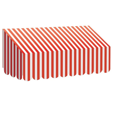 - RED & WHITE STRIPES AWNING