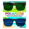 thumbnail image 4 of Lentes de sol GrinderPUNCH XL Blackout con montura ancha UV400 para hombre, 4 of 8